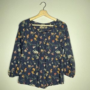 Stitch Fix Medium Floral Blouse EUC
